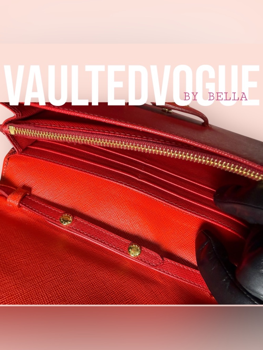 ❤️ PRADA Two-Tone Saffiano Leather Crossbody Bag ❤️ - Picture 10 of 16